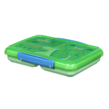 Sistema Multi Split Lunch - Madkasse/Snackbox - Kids - 820ml - Dragon/Cucumber