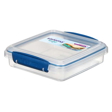 Sistema Madkasse - Sandwich Box To Go - 450ml - Ocean Blue