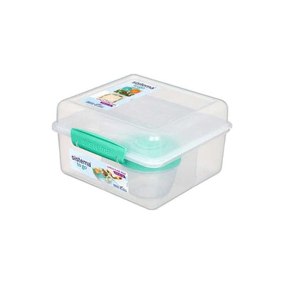 Sistema Madkasse - Lunch Cube Max To Go - 2L - Minty Teal