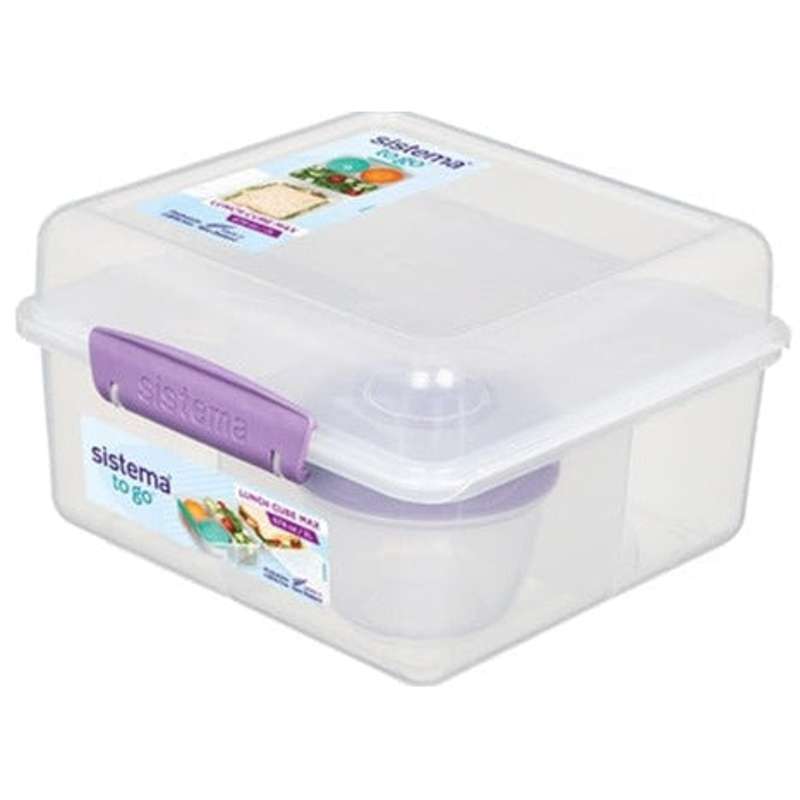 Sistema Madkasse - Lunch Cube Max To Go - 2L - Misty Purple