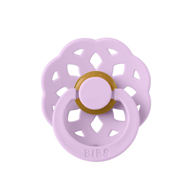 BIBS Rund Boheme Sut - Str. 2 - Naturgummi - Violet Sky