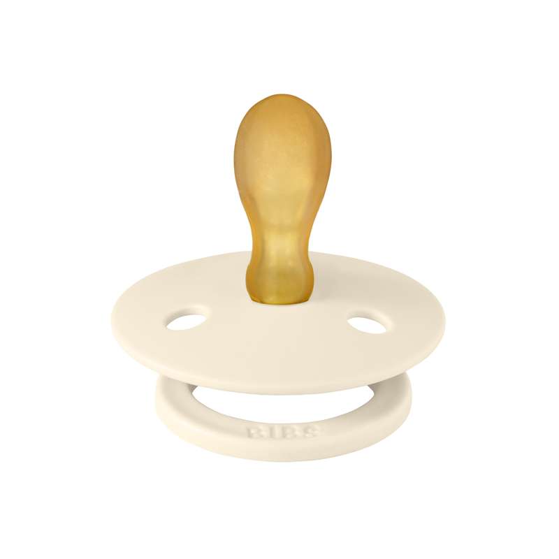 BIBS Symmetrisk Colour Sut - Str. 2 - Naturgummi - Ivory