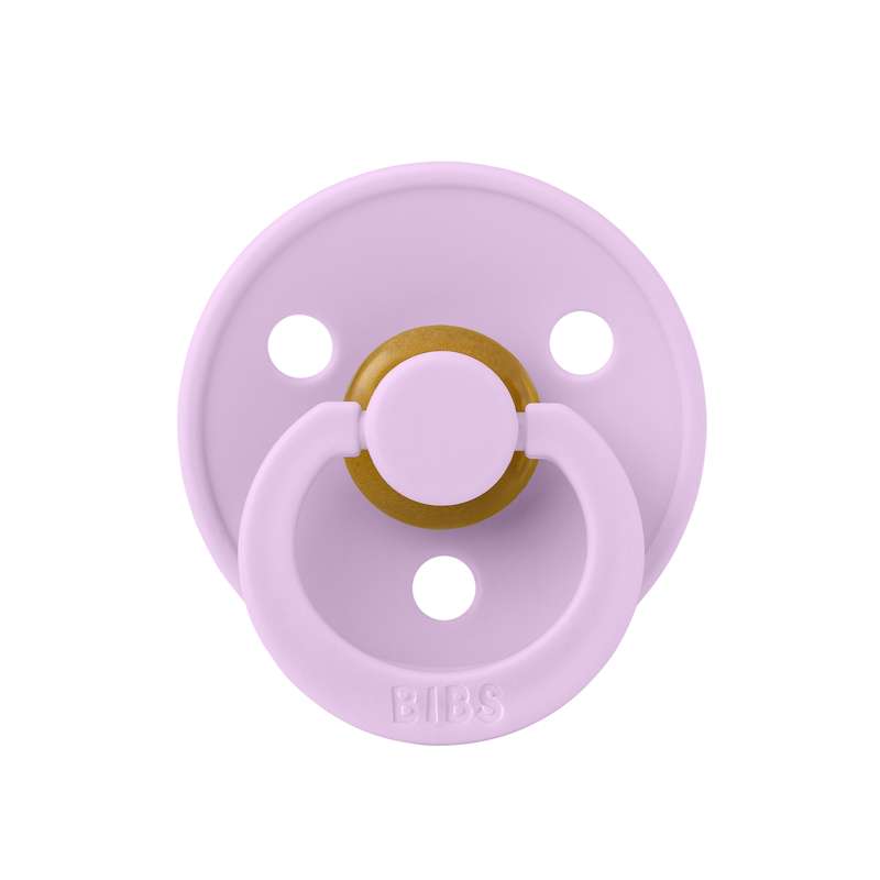 BIBS Symmetrisk Colour Sut - Str. 2 - Naturgummi - Violet Sky