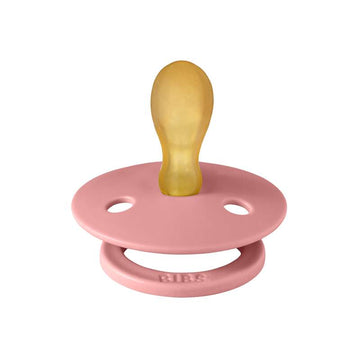 BIBS Symmetrisk Colour Sut - Str. 2 - Naturgummi - Dusty Pink