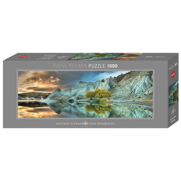 Heye Puzzle Puslespil - Panorama - Blue Lake - 1000 brikker