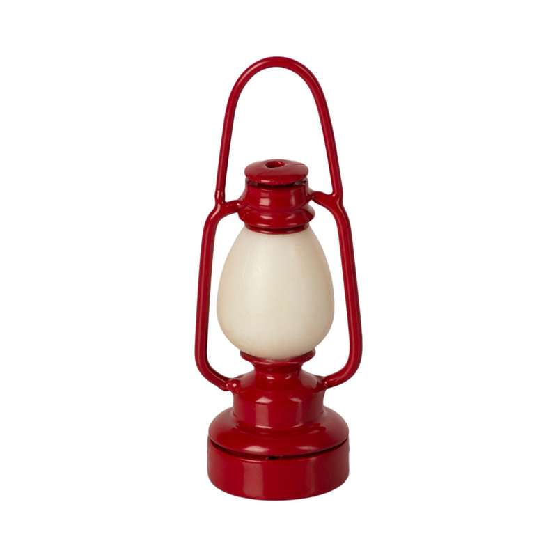 Maileg Vintage Lanterne til Mus - Rød (7 cm.)