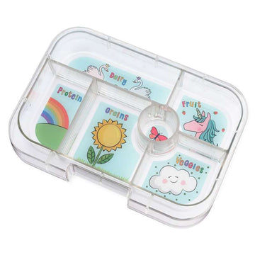 Yumbox Indsatsbakke - Original Tray - 6 rum - Unicorn