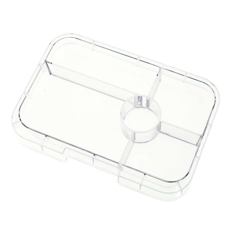 Yumbox Indsatsbakke - Tapas Tray - 5 rum - Transparent