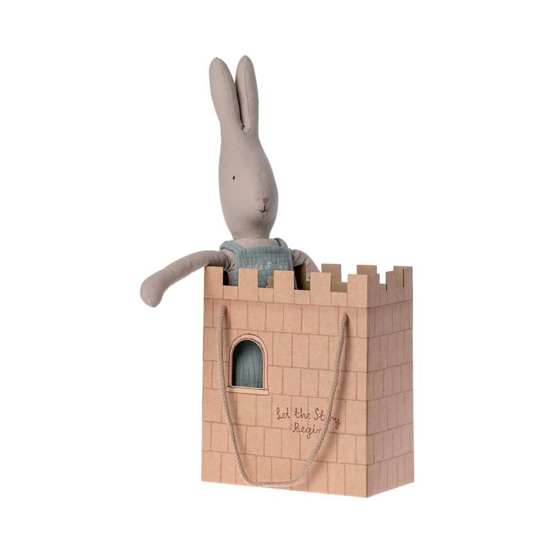 Maileg Papirspose - Slot - Rosa