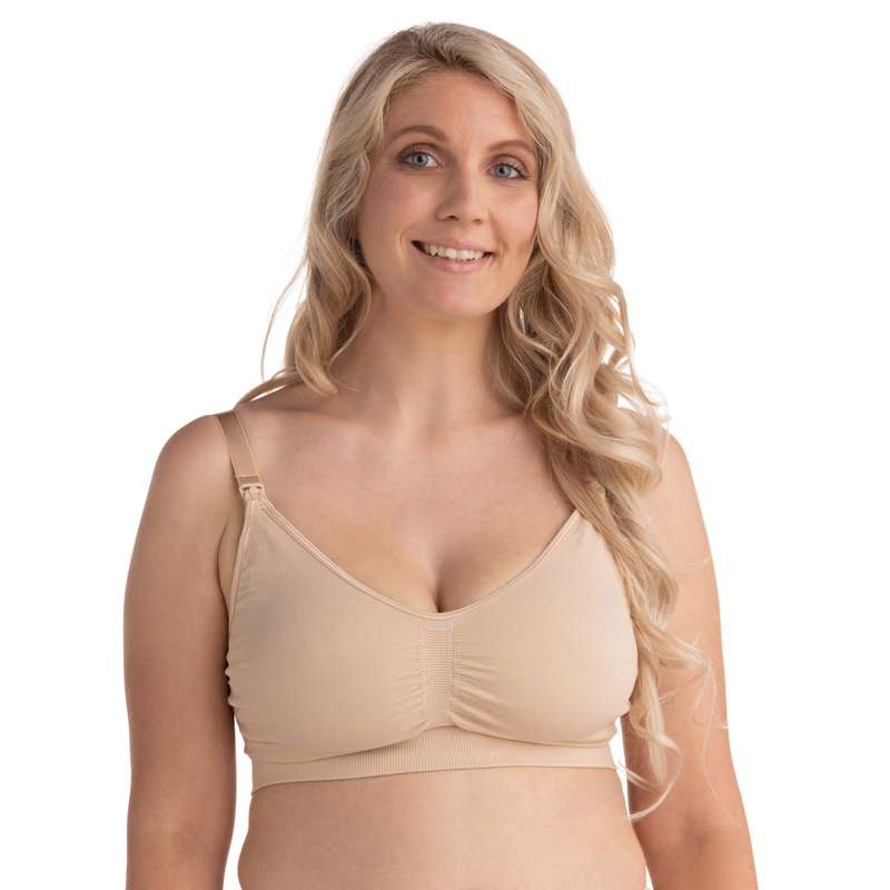 Carriwell New Mum - Sømløs Amme-BH (Honey)