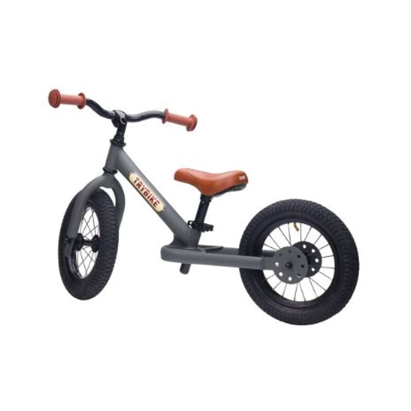 Trybike Retro Løbecykel - To Hjul - Antracitgrå