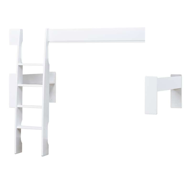 Hoppekids PURE - Køjeseng Modul - 90x200 cm - Hvid