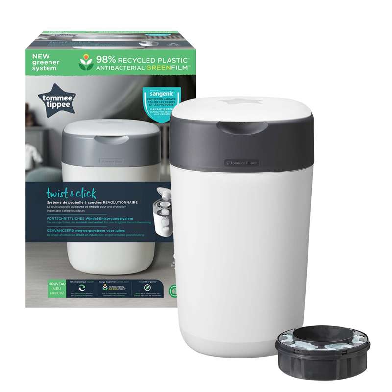 Tommee Tippee Blespand Sangenic Twist&Click (Hvid)