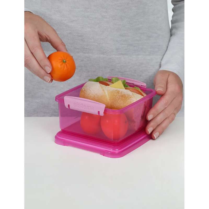 Sistema Madkasse - Lunch Plus - 1.2L - Pink