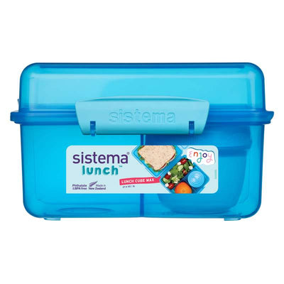 Sistema Madkasse - Lunch Cube Max Lunch - 2L - Blå