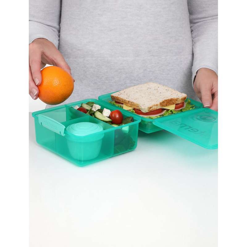 Sistema Madkasse - Lunch Cube Max Lunch - 2L - Minty Teal