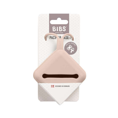 BIBS Accessories Pacifier Case - Silikone - Sutteboks m. Plads til 3 Sutter - Blush