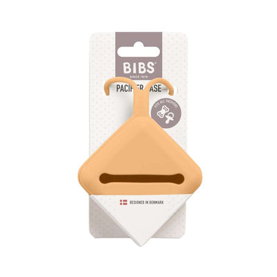BIBS Accessories Pacifier Case - Silikone - Sutteboks m. Plads til 3 Sutter - Pumpkin