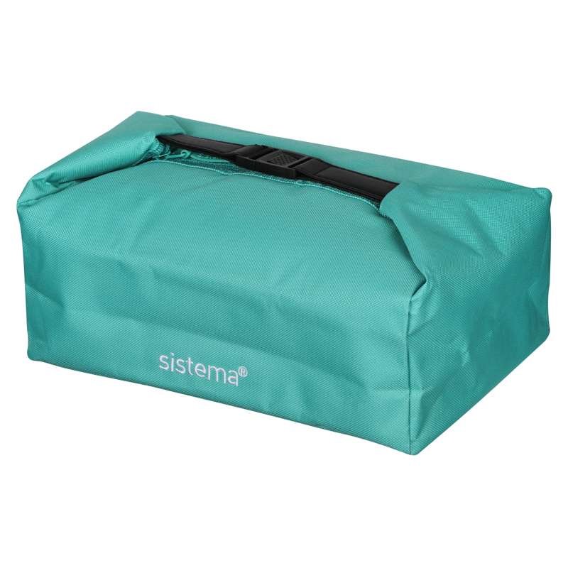 Sistema Køletaske - Bento Lunch Bag To Go - Minty Teal