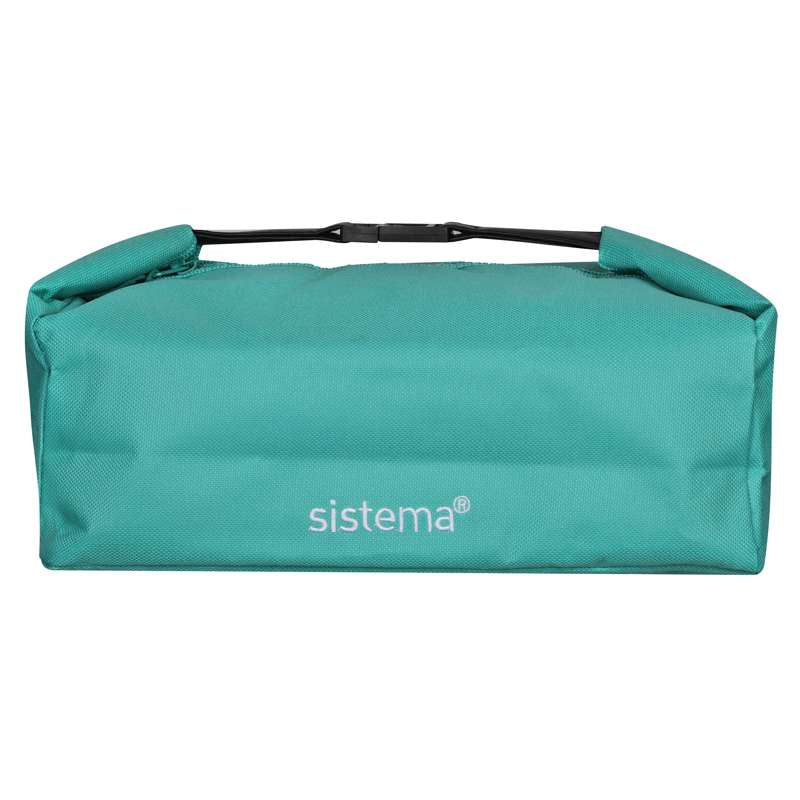 Sistema Køletaske - Bento Lunch Bag To Go - Minty Teal