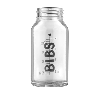 BIBS Bottle - Tilbehør - Lille Sutteflaske i Glas - 110 ml.