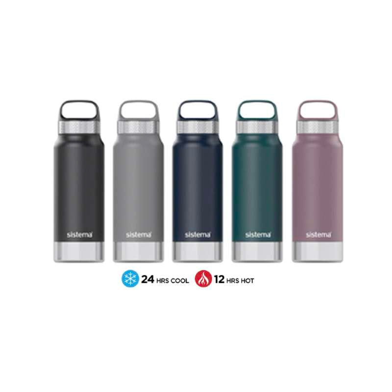 Sistema Termoflaske - Rustfrit Stål - 650ml - Navy