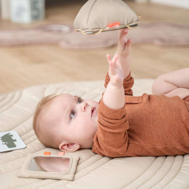 Done By Deer Baby Kontrastkortholder - Deer Friends - Sand