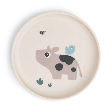 Done By Deer Foodie Tallerken - Tiny Farm - Sand