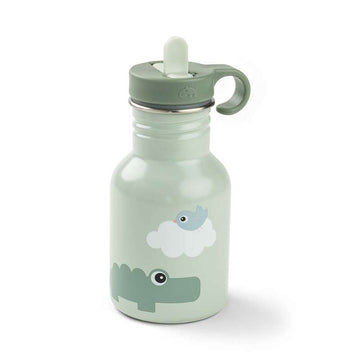 Done by Deer Drikkeflaske - Rustfrit Stål - 350ml - Playground - Grøn