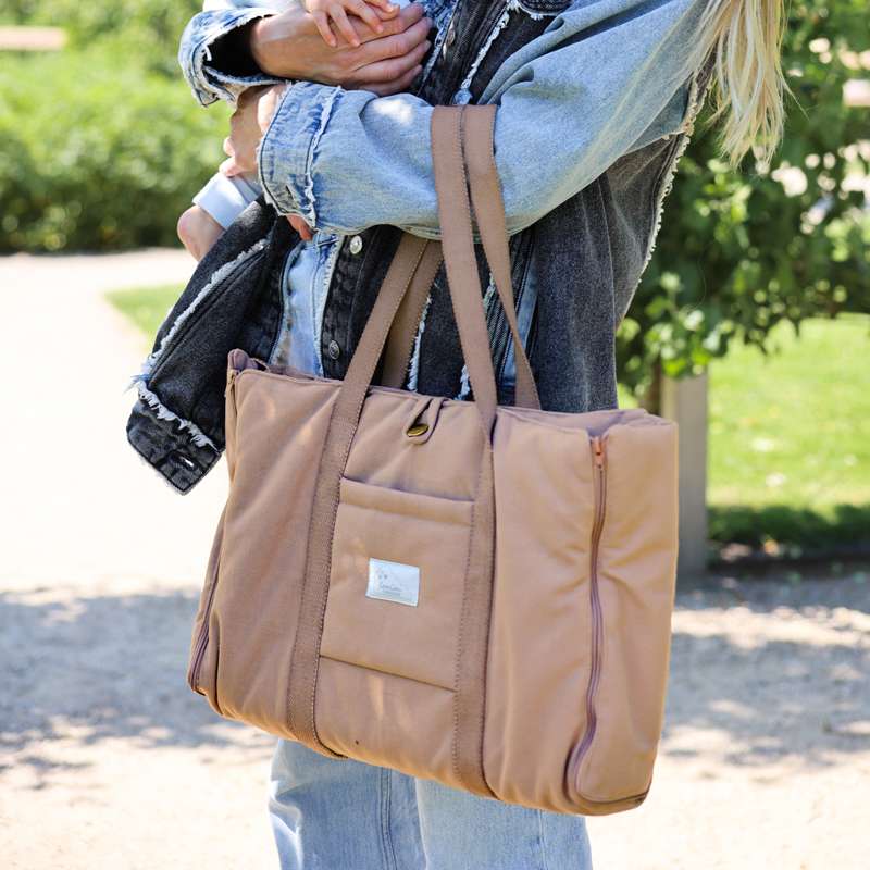 Cam Cam Copenhagen Pusletaske - Foldbar - OCS - Camel