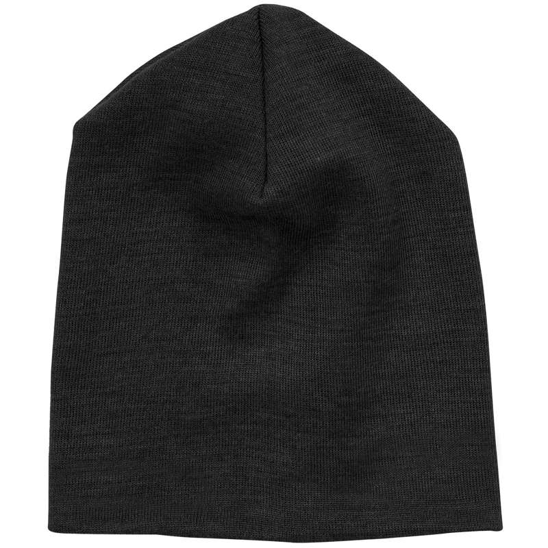 Engel Natur Hue/Beanie til Kvinder - Uld/Silke - Black