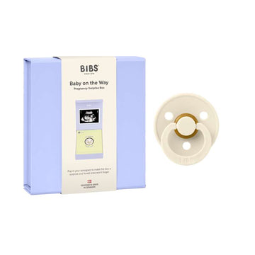 BIBS Hey Baby Surprise Gavesæt - Naturgummi - Str. 1 - Ivory
