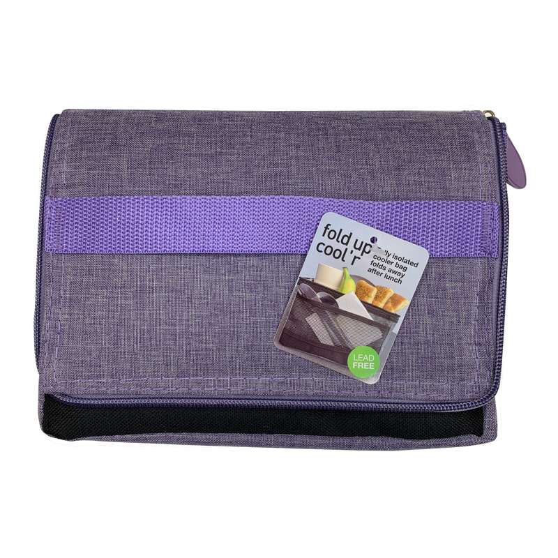 Sistema Køletaske - Maxi Fold Lunch Bag - Lys Lilla