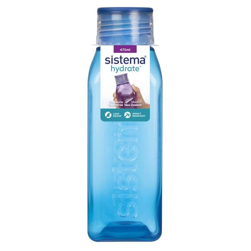 Sistema Drikkedunk - Square - 475ml - Ocean Blue