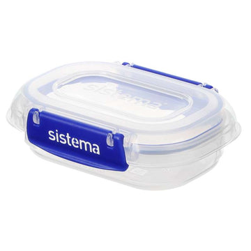 Sistema Madopbevaring - Klip It Plus - Rectangle - 180ml - Blå