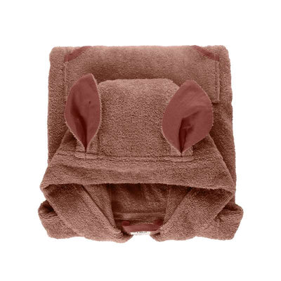 BIBS Bath Kangaroo Poncho Håndklæde - Woodchuck