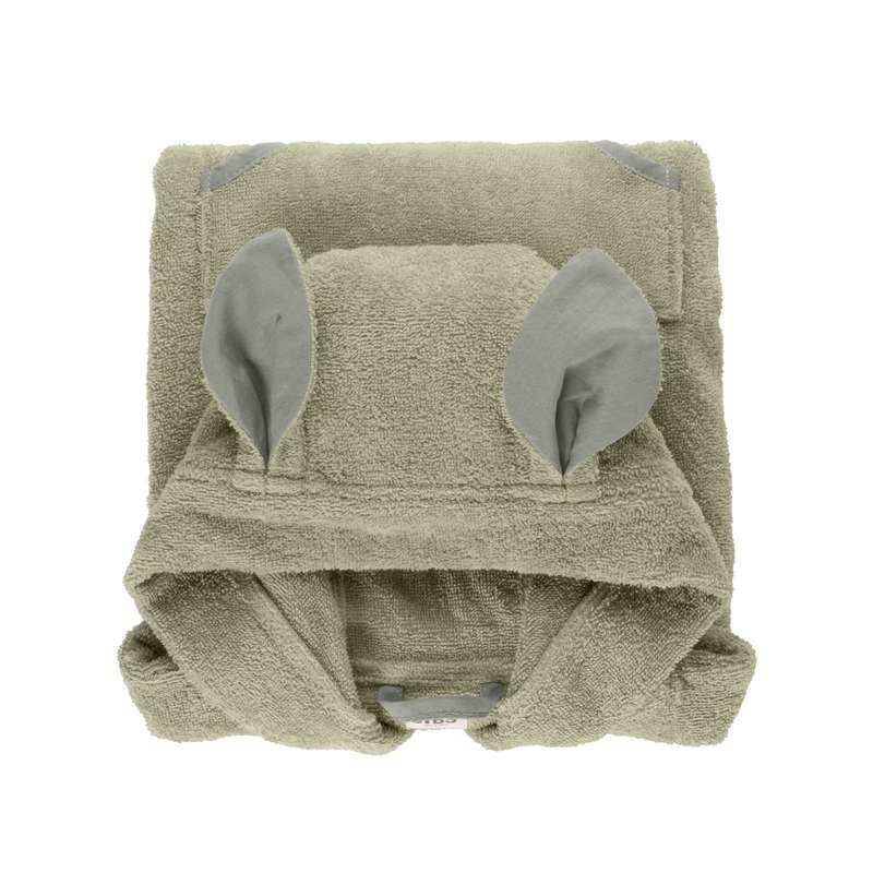 BIBS Bath Kangaroo Poncho Håndklæde - Sage