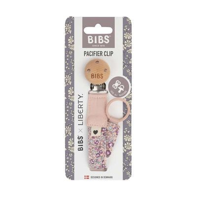 BIBS Accessories - Pacifier Clip Suttesnor - Liberty - Eloise/Blush