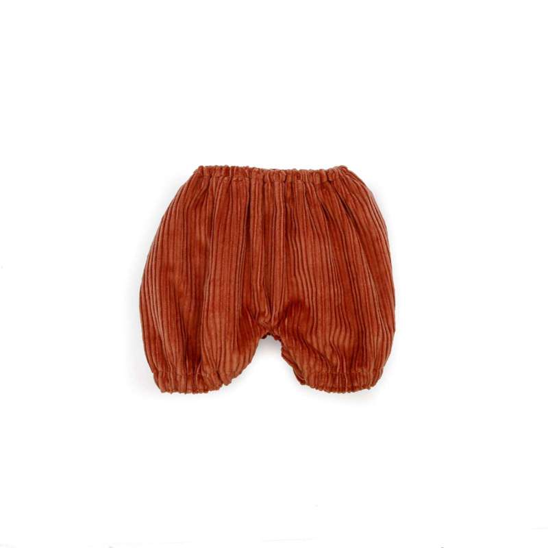 Memories by Así Dukketøj - 43-46 cm. - Brede Shorts - Rust