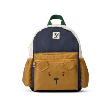 Liewood Andreas Rygsæk - Bear - Classic Navy Multi Mix