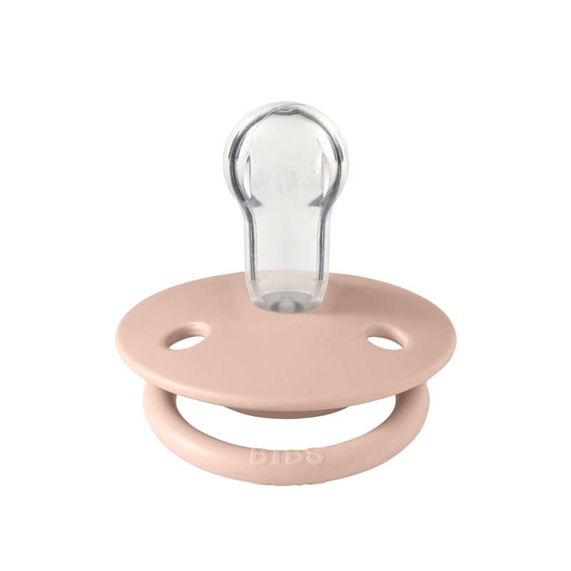 BIBS Rund De Lux Sut - Onesize - Silikone - Blush