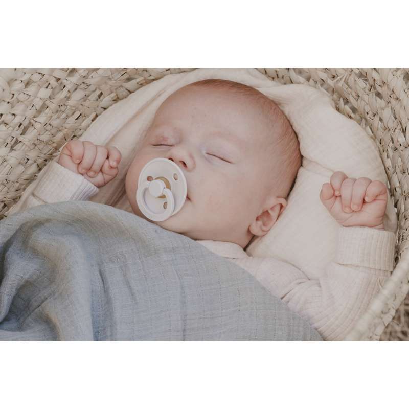 BIBS Rund Colour Sut - Sampak - 8 stk. - Str. 2 - Soft and Clear