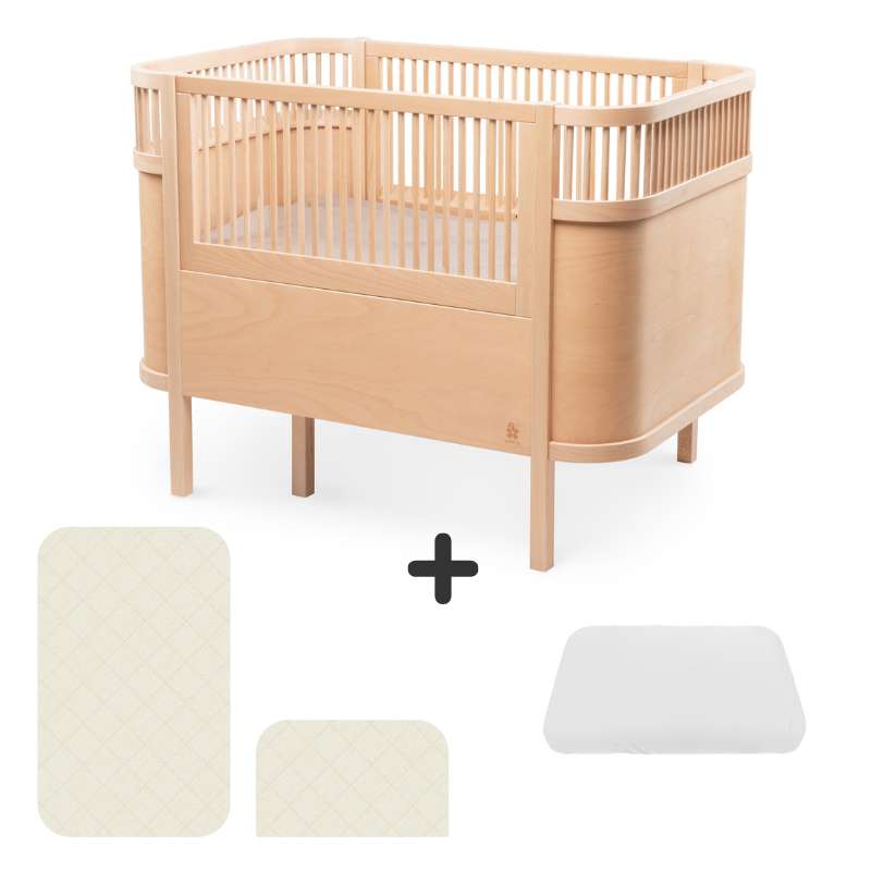 Sebra Sengen - Klassisk - Wooden Edition - Bundle 2