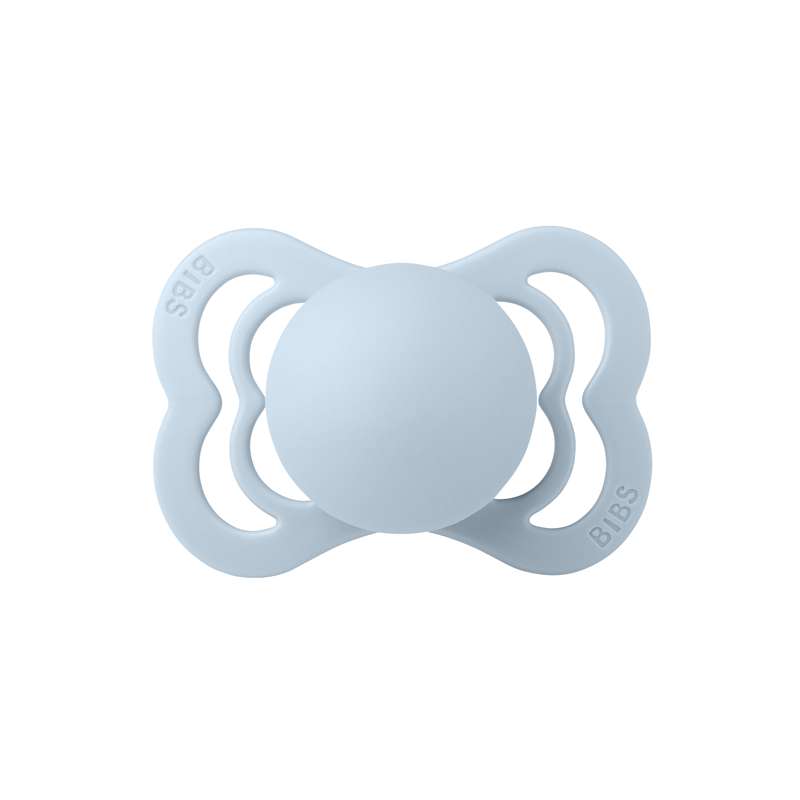 BIBS Symmetrisk Supreme Sut - Str. 1 - Silikone - Baby Blue