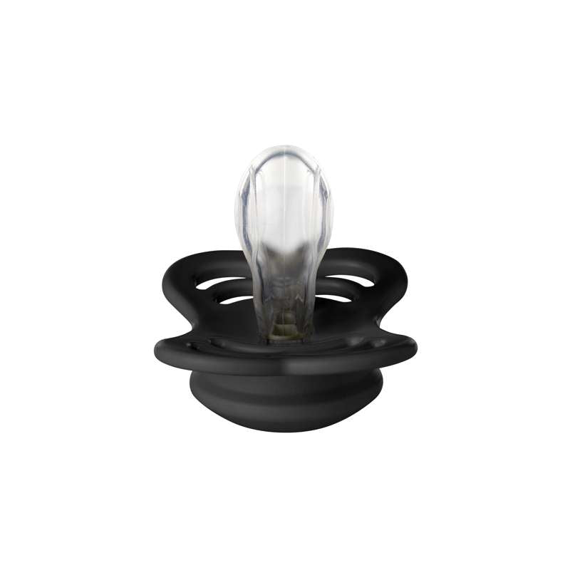 BIBS Symmetrisk Supreme Sut - Str. 1 - Silikone - Black