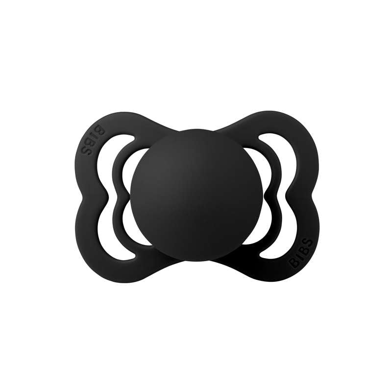 BIBS Symmetrisk Supreme Sut - Str. 1 - Silikone - Black