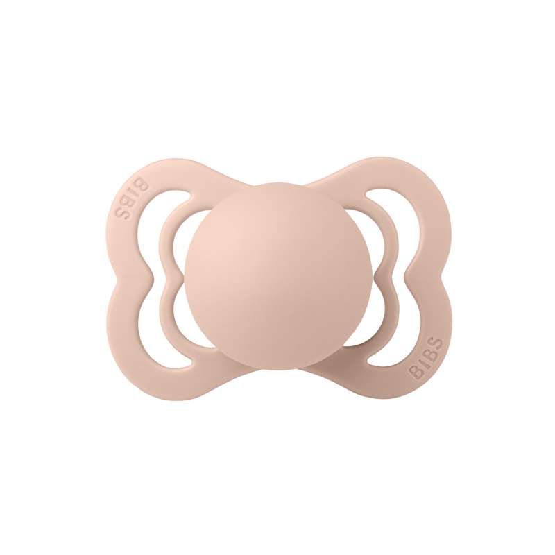 BIBS Symmetrisk Supreme Sut - Str. 1 - Silikone - Blush