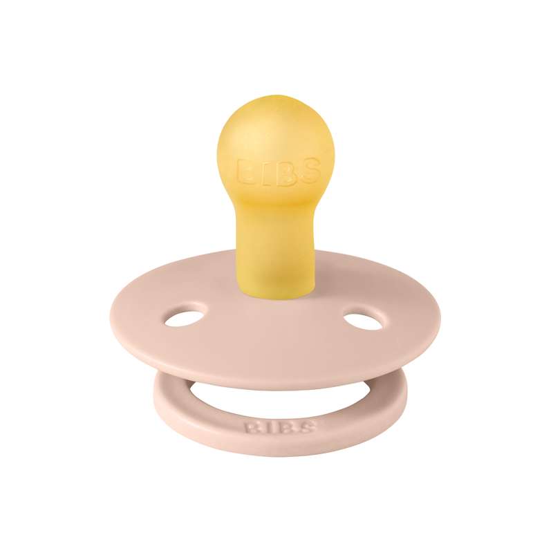 BIBS Rund Colour Sut - Str. 1 - Naturgummi - Blush