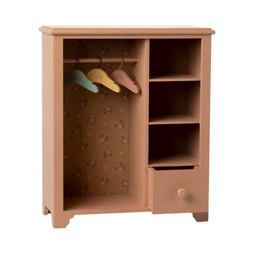 Maileg Skab - Miniature - Mørk Pudder