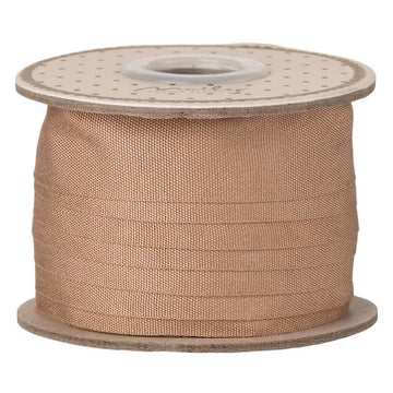 Maileg Bånd - 18 mm - 10m - Varm Brun